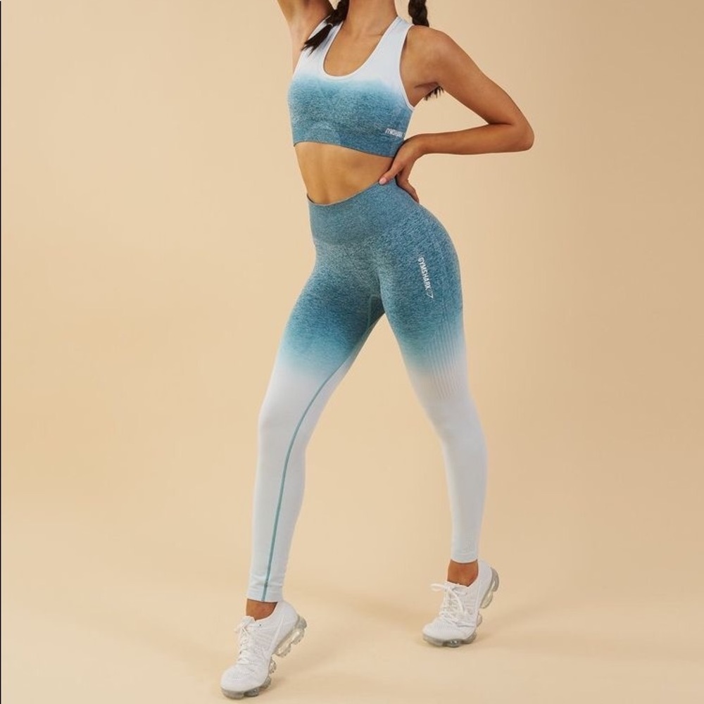 Gymshark Ombré Leggings Blue
